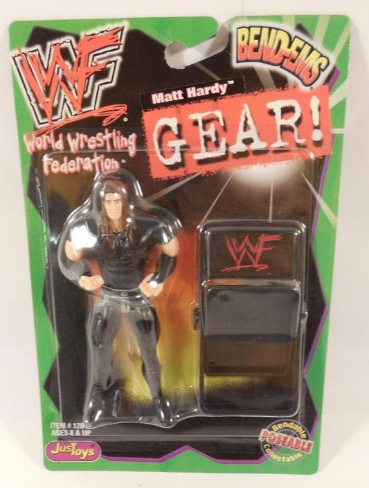 2000 WWF Just Toys Bend-Ems Gear! Matt Hardy