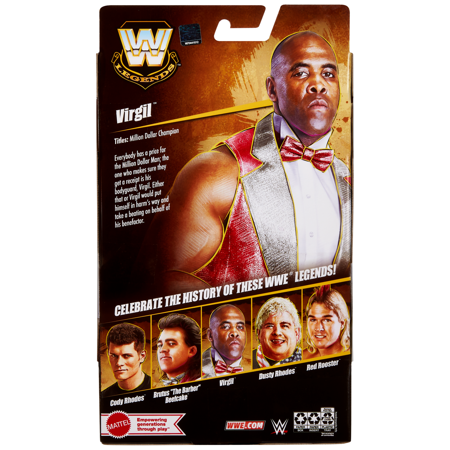 2025 WWE Mattel Elite Collection Legends Greatest Hits Series 3 Virgil [Exclusive]