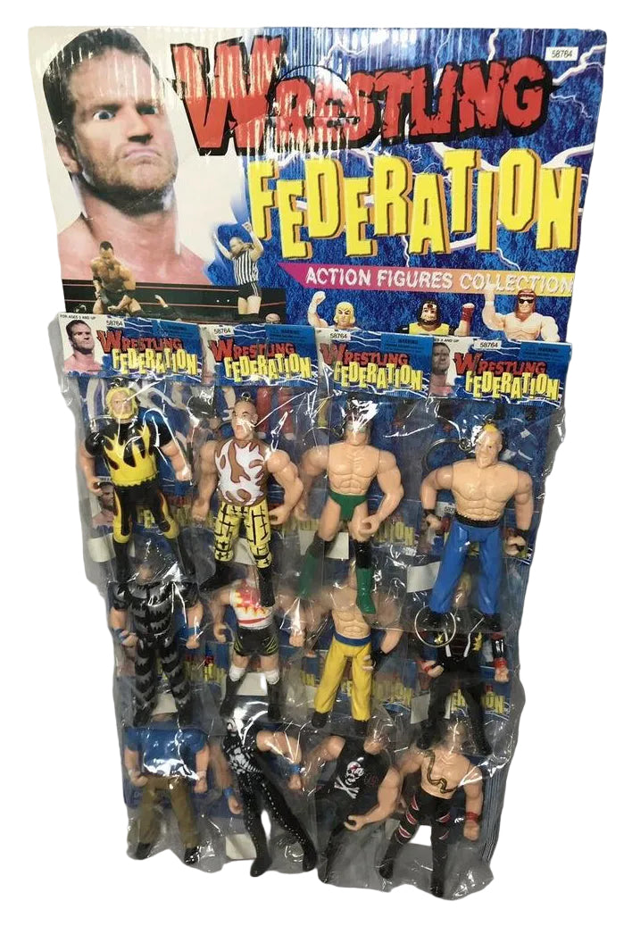 Wrestling Federation Bootleg/Knockoff Key Chain 12-Pack