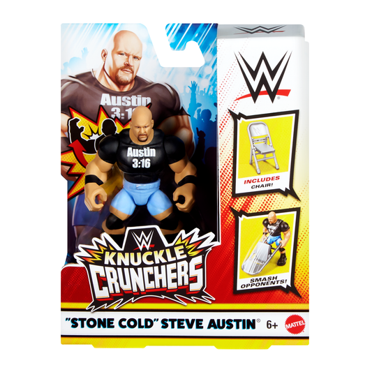 2025 WWE Mattel Knuckle Crunchers Series 7 "Stone Cold" Steve Austin