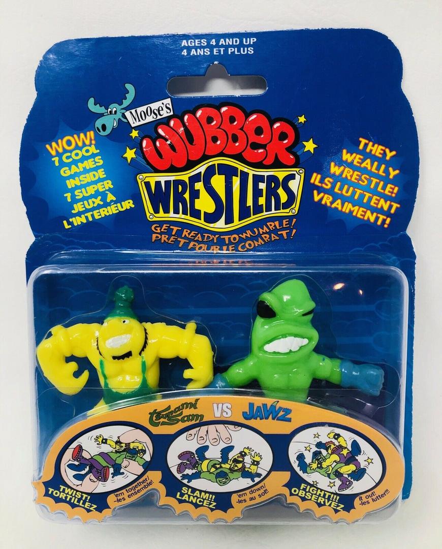 Moose Toys Wubber Wrestlers: Tsunami Sam vs. Jawz