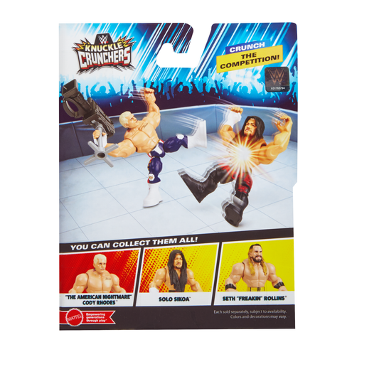 2026 WWE Mattel Knuckle Crunchers Series 8 "The American Nightmare" Cody Rhodes