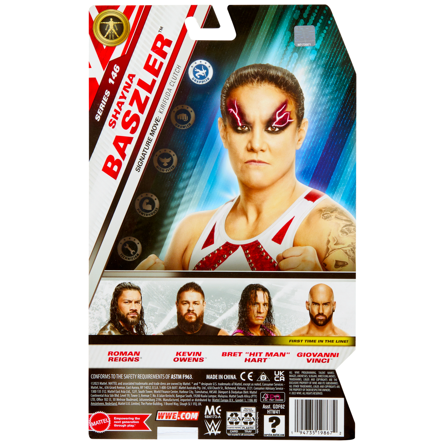 2024 WWE Mattel Basic Series 146 Shayna Baszler