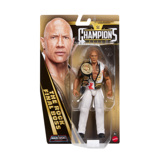 2026 WWE Mattel Main Event Champions Series 7 "Final Boss" The Rock