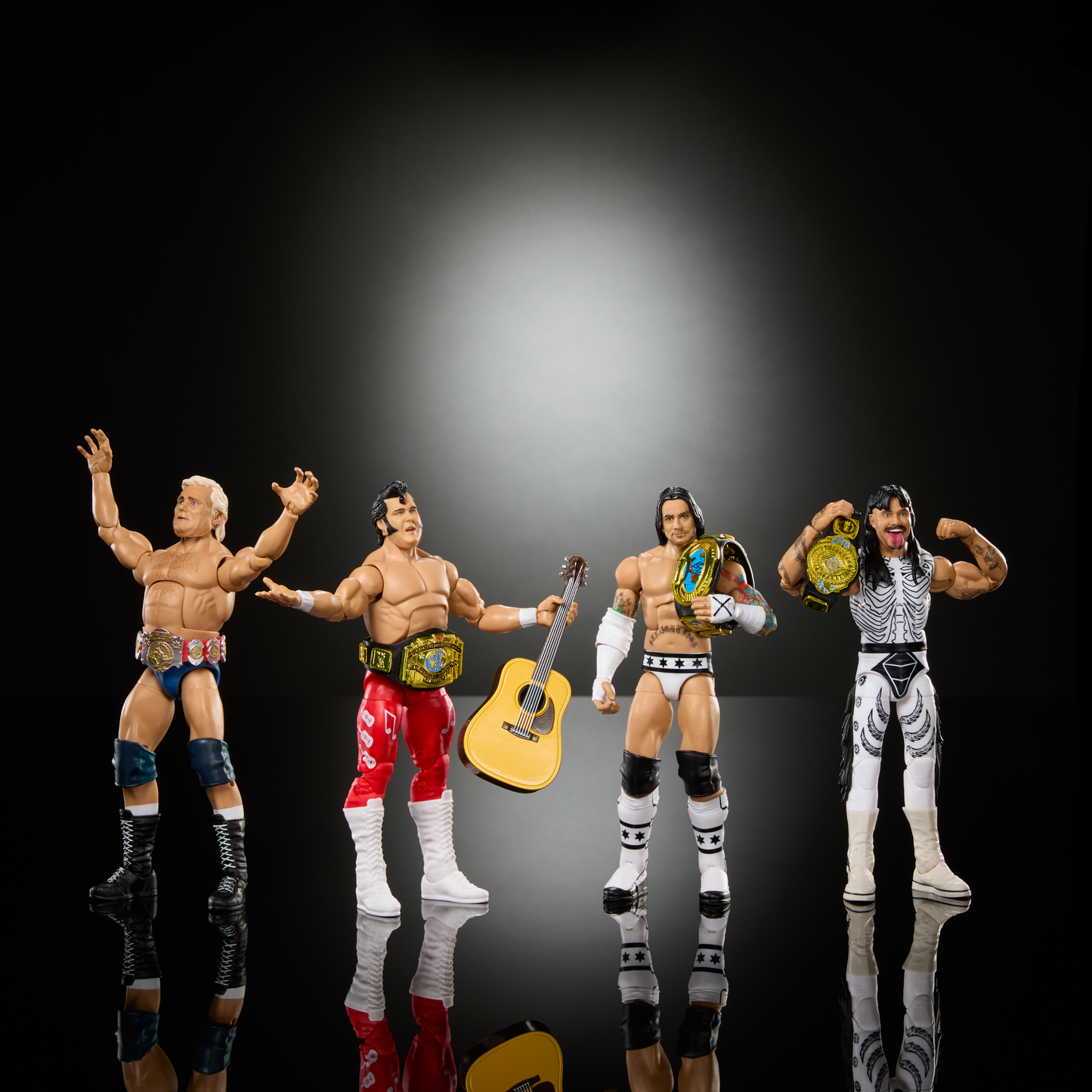 2026 WWE Mattel Elite Collection Hall of Champions: Intercontinental Championship 4-Pack [Exclusive]