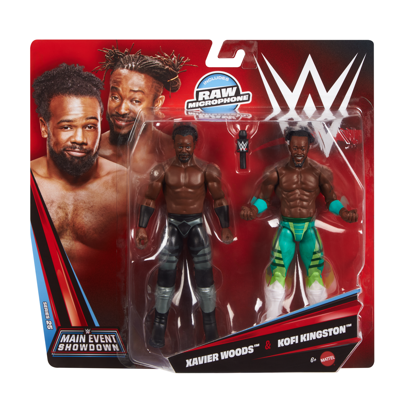 2026 WWE Mattel Main Event Showdown Series 25 Kofi Kingston & Xavier Woods