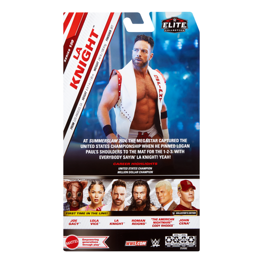 2025 WWE Mattel Elite Collection Series 120 LA Knight