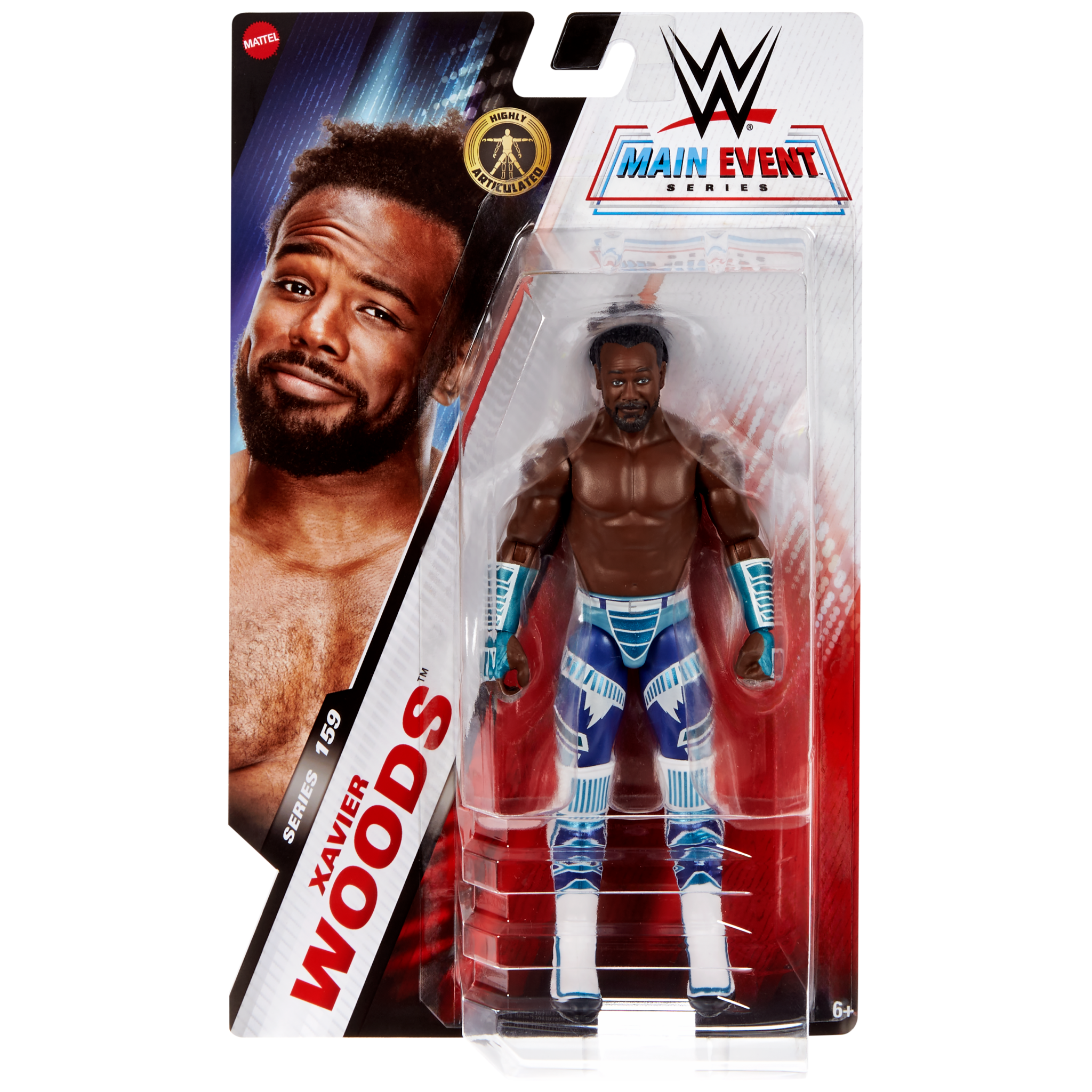 2025 WWE Mattel Main Event Series 159 Xavier Woods – Wrestling