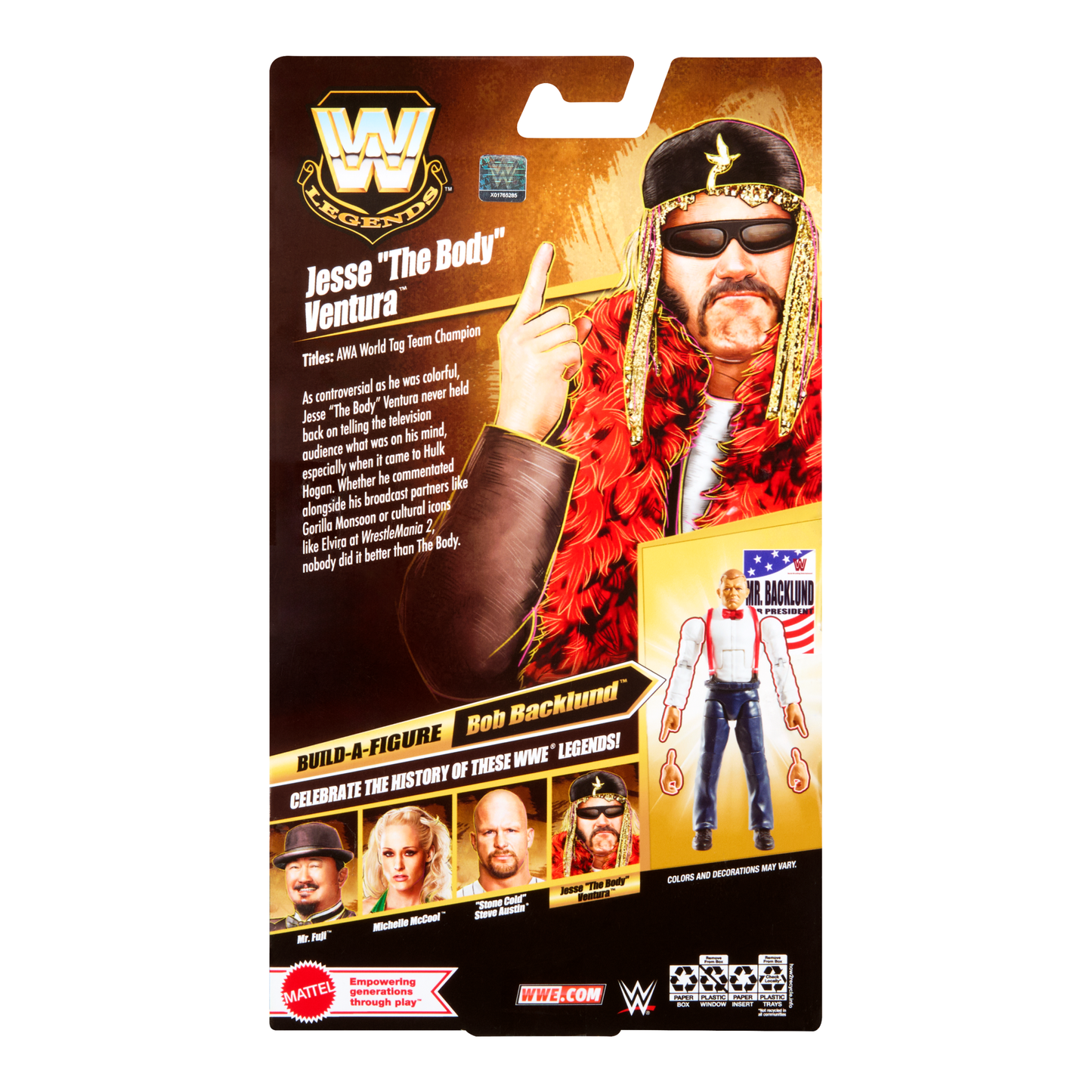 2026 WWE Mattel Elite Collection Legends Series 30 Jesse "The Body" Ventura