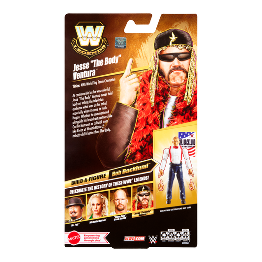 2026 WWE Mattel Elite Collection Legends Series 30 Jesse "The Body" Ventura