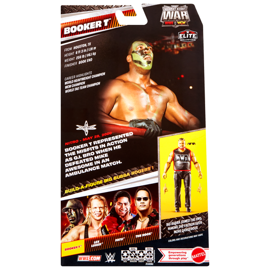 2026 WWE Mattel Elite Collection Monday Night War Series 9 Booker T [GI Bro]