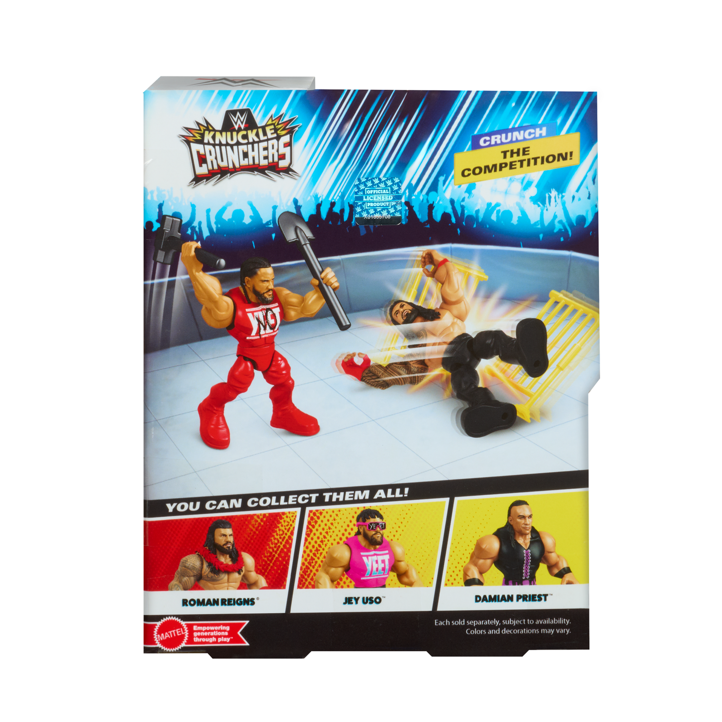 2026 WWE Mattel Knuckle Crunchers Series 9 Jimmy Uso