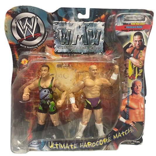 2002 WWE Jakks Pacific Titantron Live Wrestling's Most Wanted: Rob Van Dam & Hardcore Holly