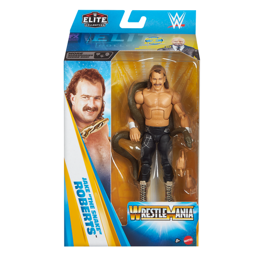2025 WWE Mattel Elite Collection WrestleMania 42 Jake "The Snake" Roberts
