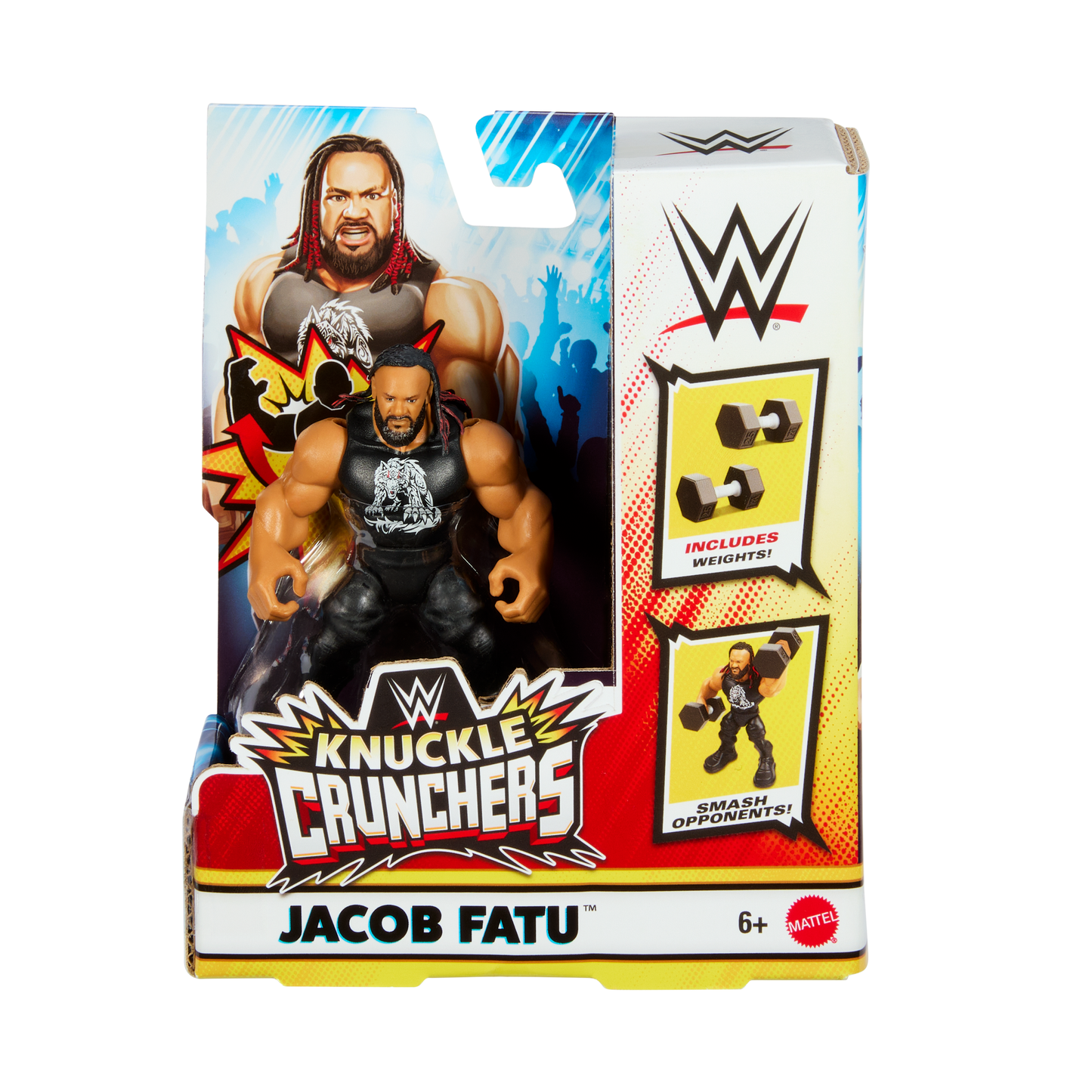 2026 WWE Mattel Knuckle Crunchers Series 11 Jacob Fatu