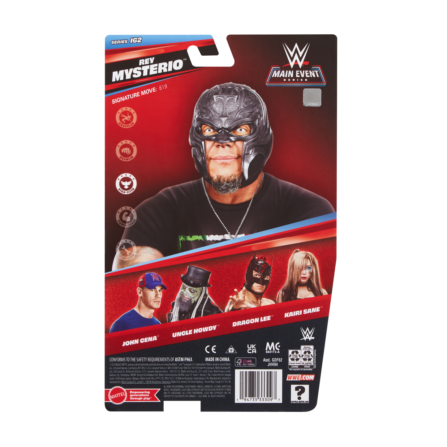 2026 WWE Mattel Main Event Series 162 Rey Mysterio