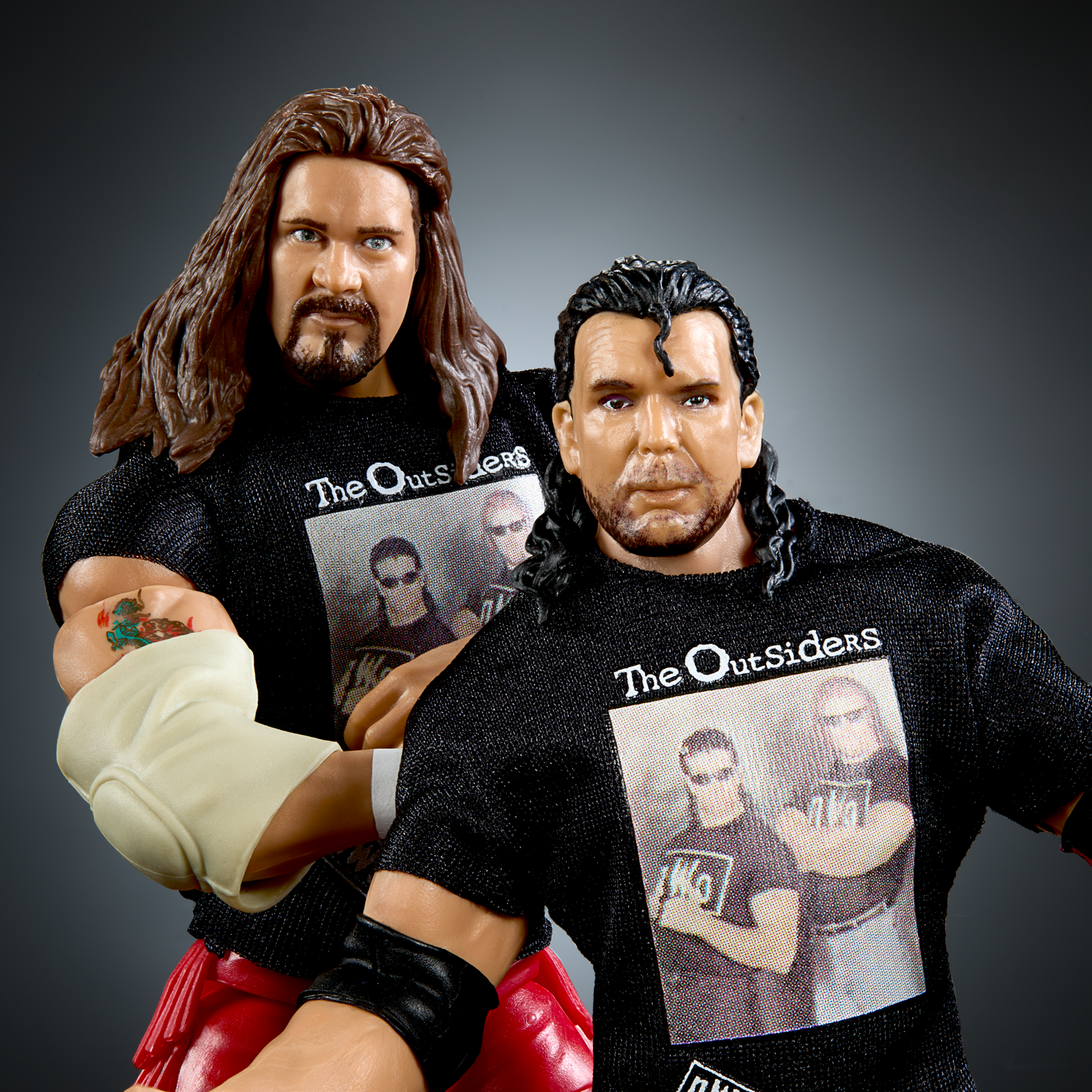 2024 WWE Mattel Ultimate Edition Tag Team The Outsiders: Scott Hall & Kevin Nash [Exclusive]