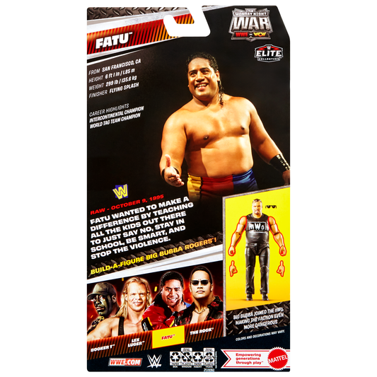 2026 WWE Mattel Elite Collection Monday Night War Series 9 Fatu
