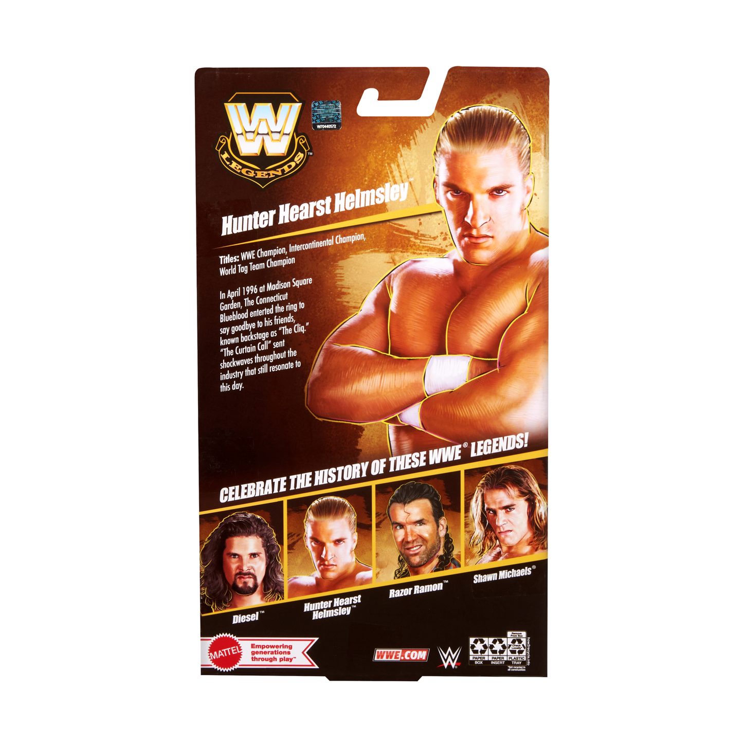 2025 WWE Mattel Elite Collection Legends Series 28 Hunter Hearst Helmsley