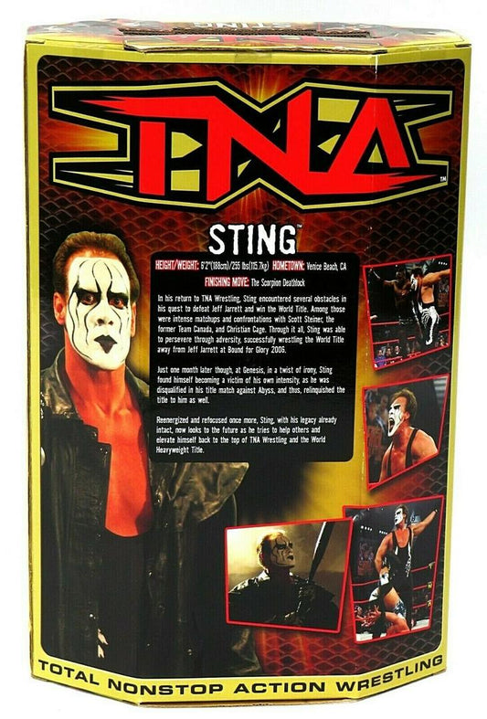 2007 Total Nonstop Action [TNA] Wrestling Marvel Toys Collector's Edition 12" Sting