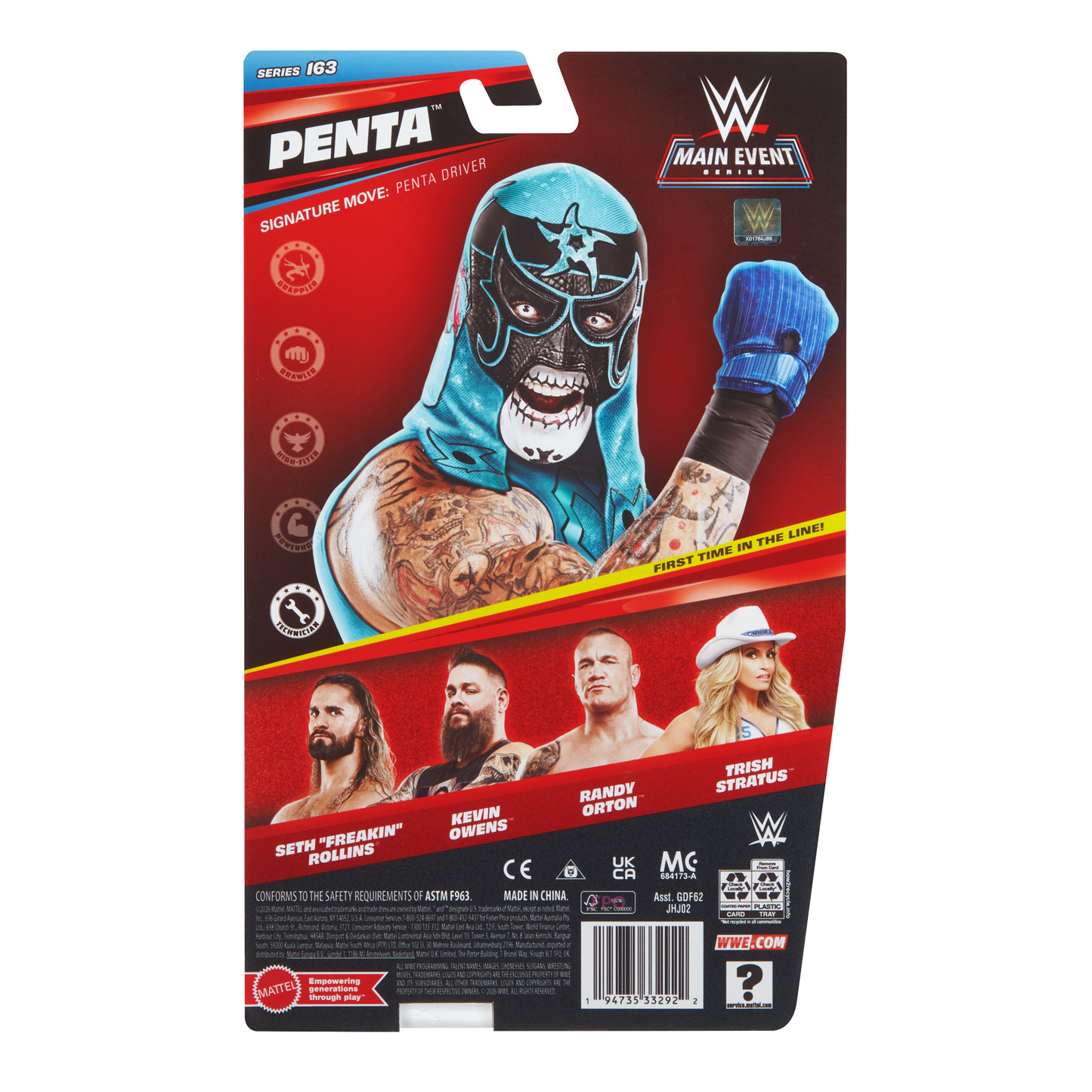 2026 WWE Mattel Main Event Series 163 Penta