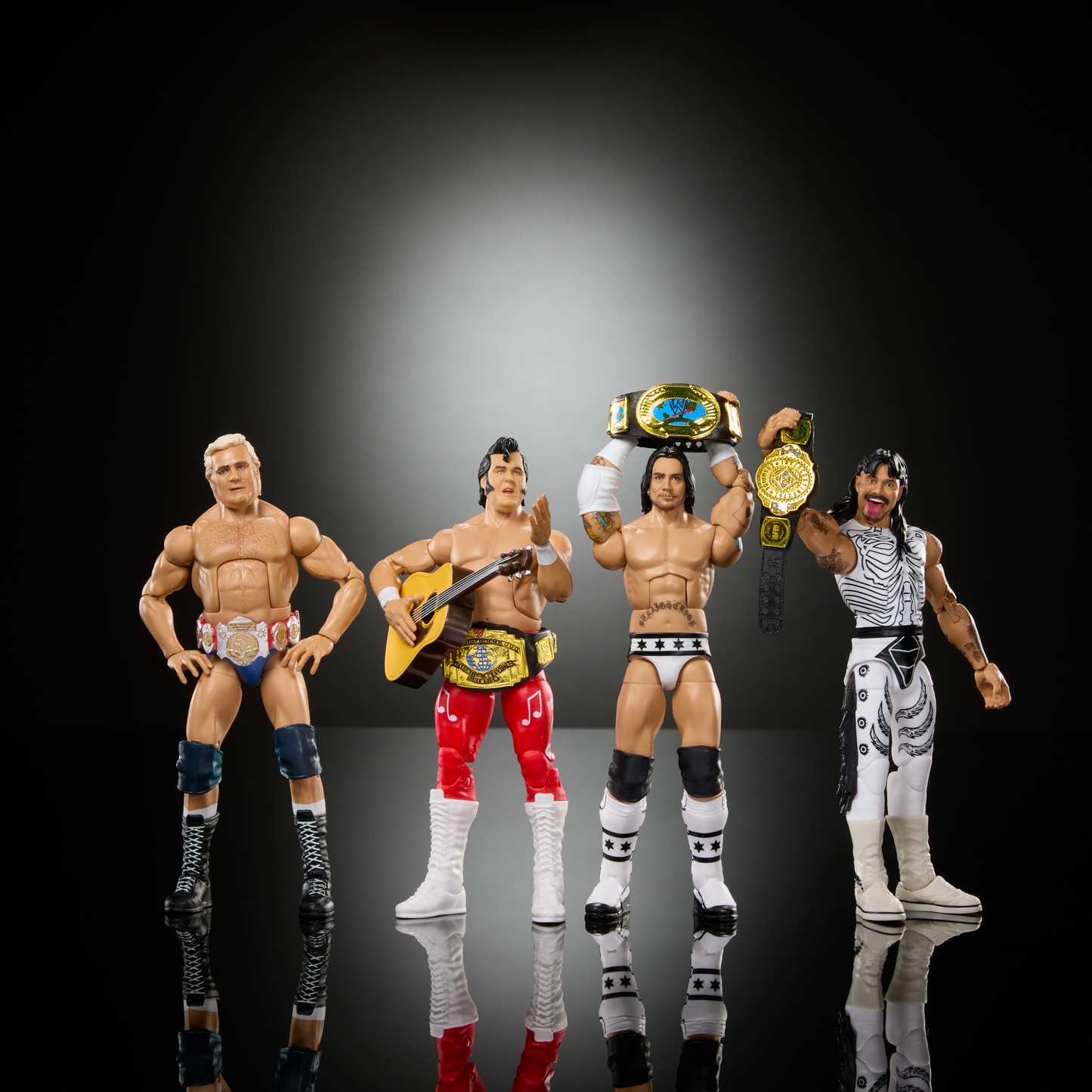 2026 WWE Mattel Elite Collection Hall of Champions: Intercontinental Championship 4-Pack [Exclusive]