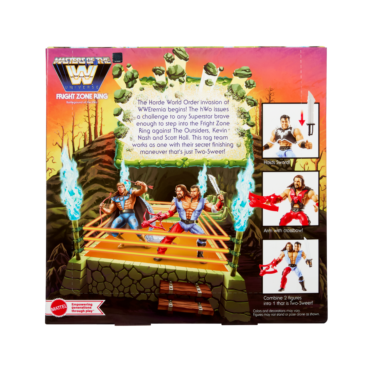 2026 Mattel Masters of the WWE Universe Fright Zone Ring [Exclusive]