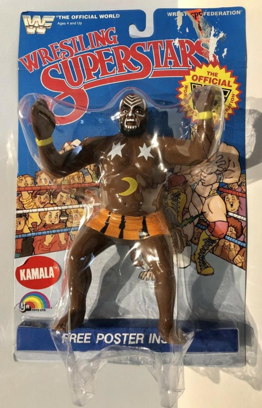 1987 WWF LJN Wrestling Superstars Series 4 Kamala