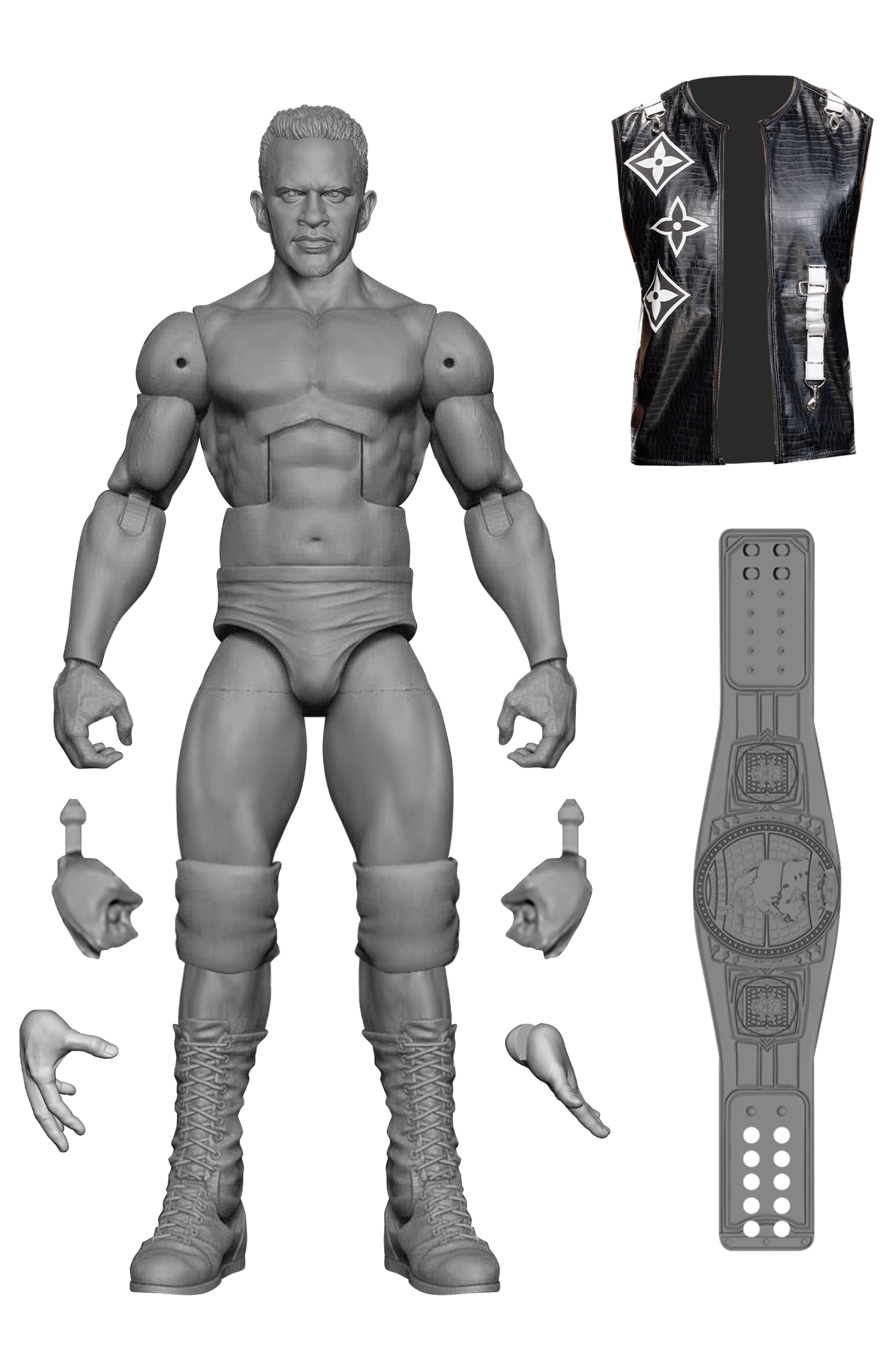 2026 WWE Mattel Elite Collection Ringside Exclusive Defining Moments Ricky Saints