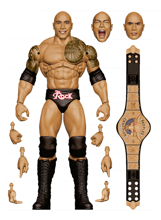 2025 WWE Mattel Ultimate Edition Series 25 The Rock