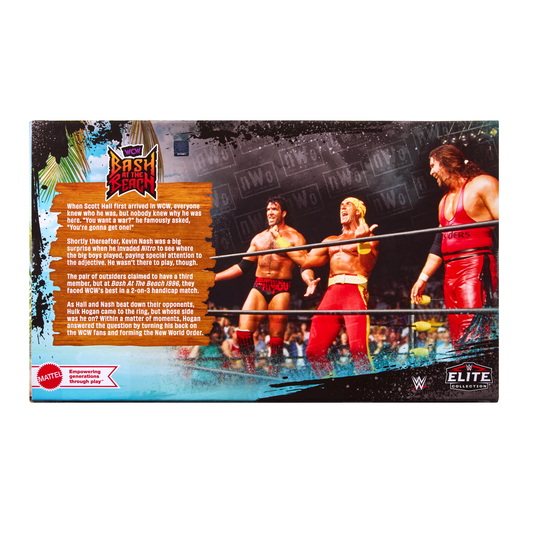 2026 WWE Mattel Elite Collection Bash at the Beach 3-Pack: Hulk Hogan, Scott Hall & Kevin Nash