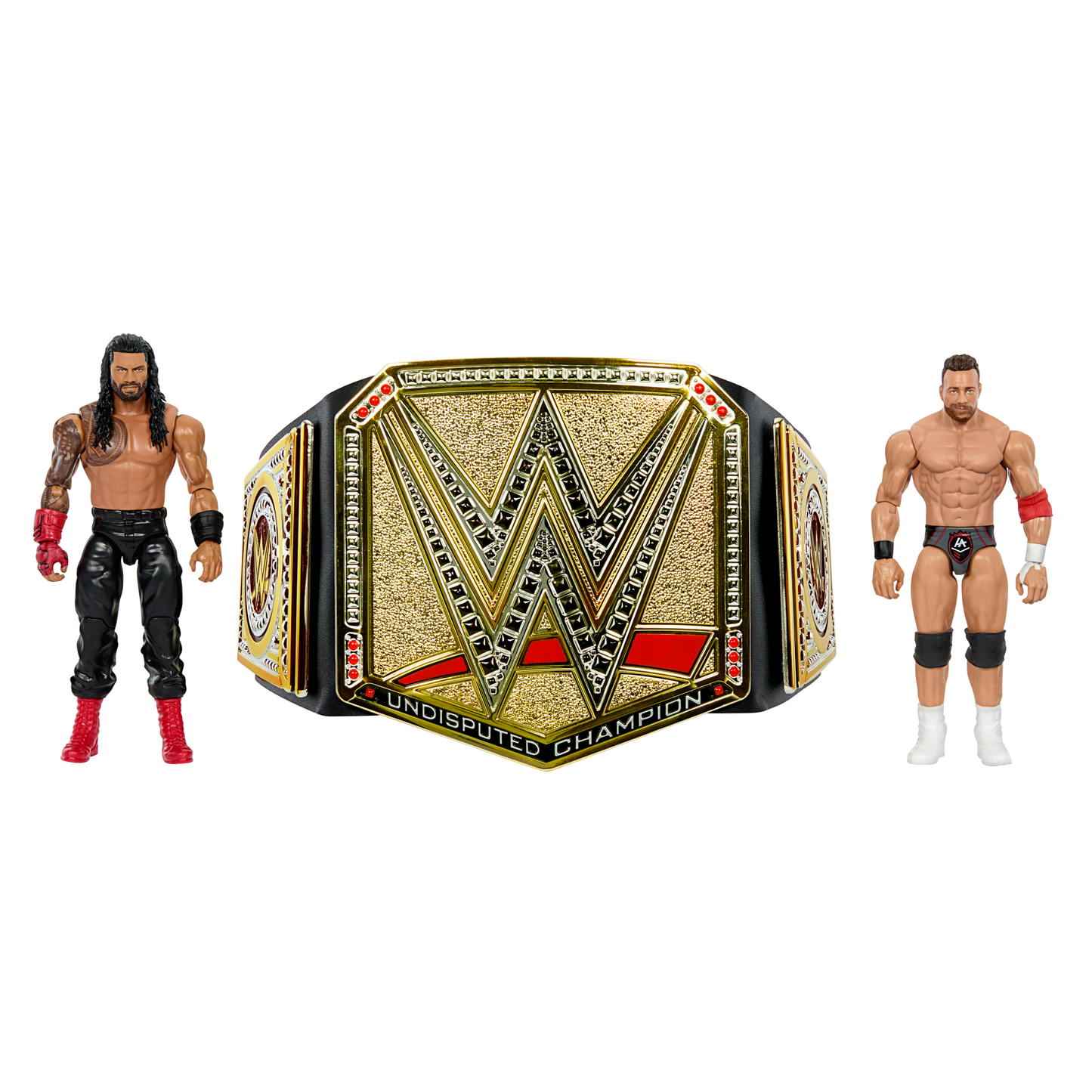 2024 WWE Mattel Main Event Championship Rivals Roman Reigns vs. LA Knight