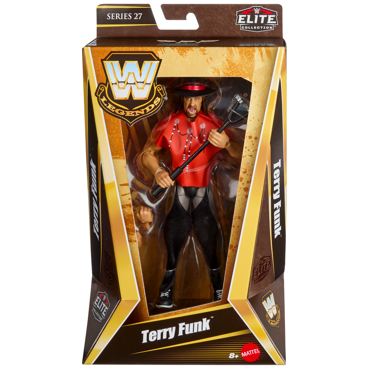 2025 WWE Mattel Elite Collection Legends Series 27 Terry Funk [Chase]