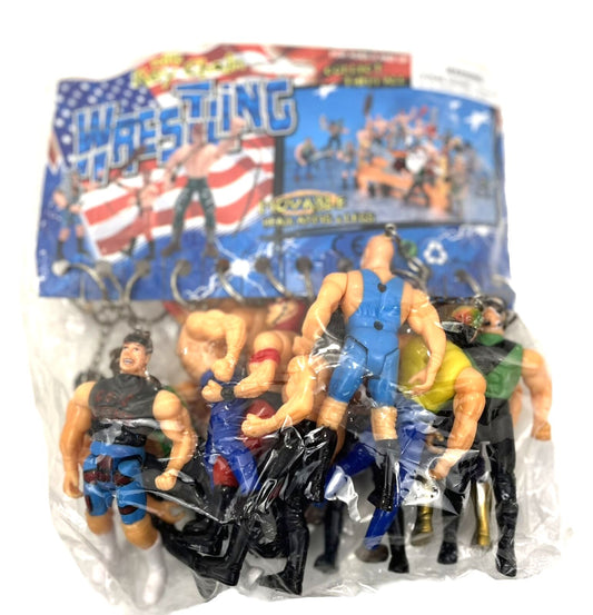 JPW International Bootleg/Knockoff Wrestling Key Chain 12-Pack