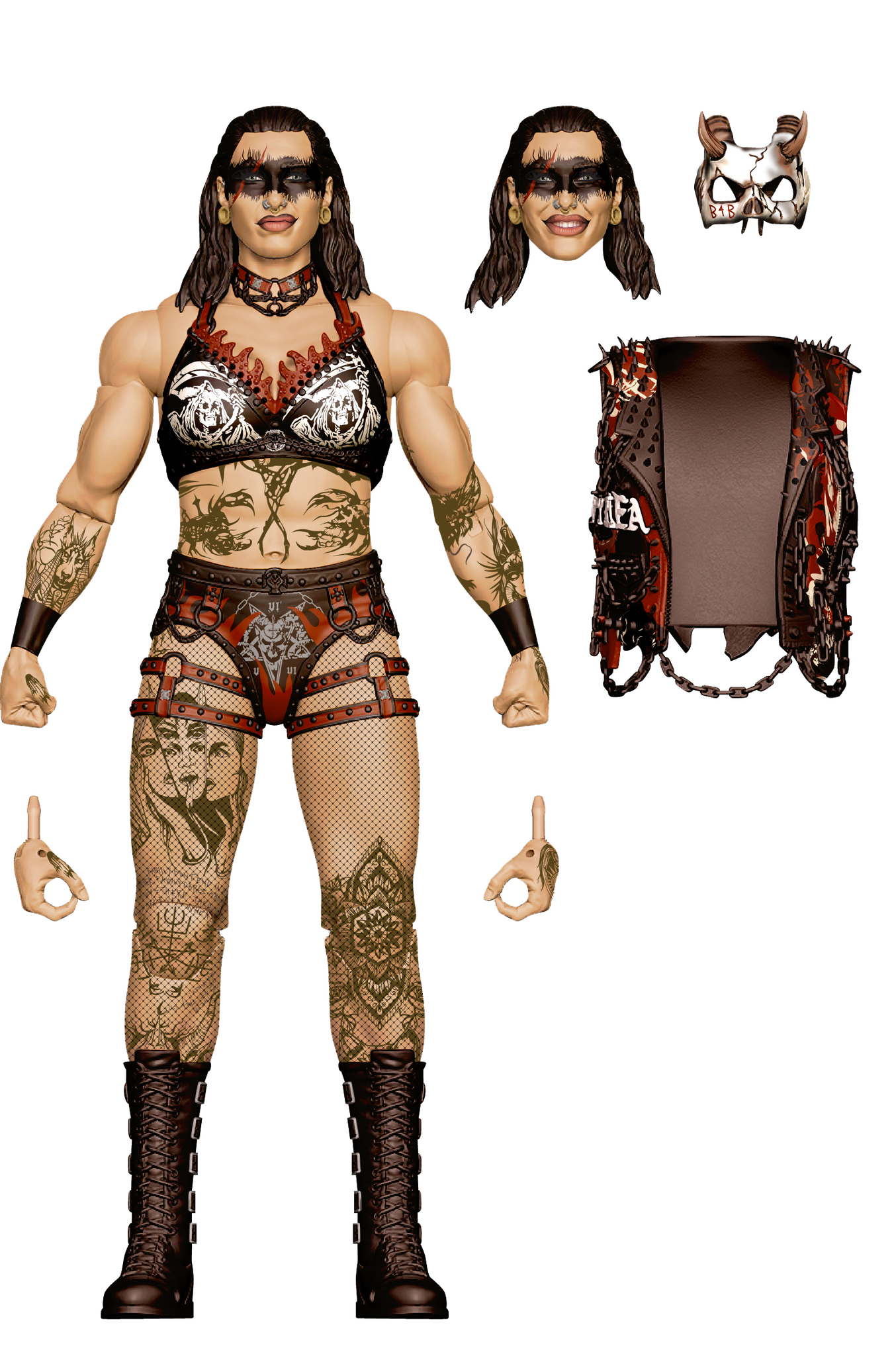 2026 WWE Mattel Ultimate Edition Series 30 Rhea Ripley