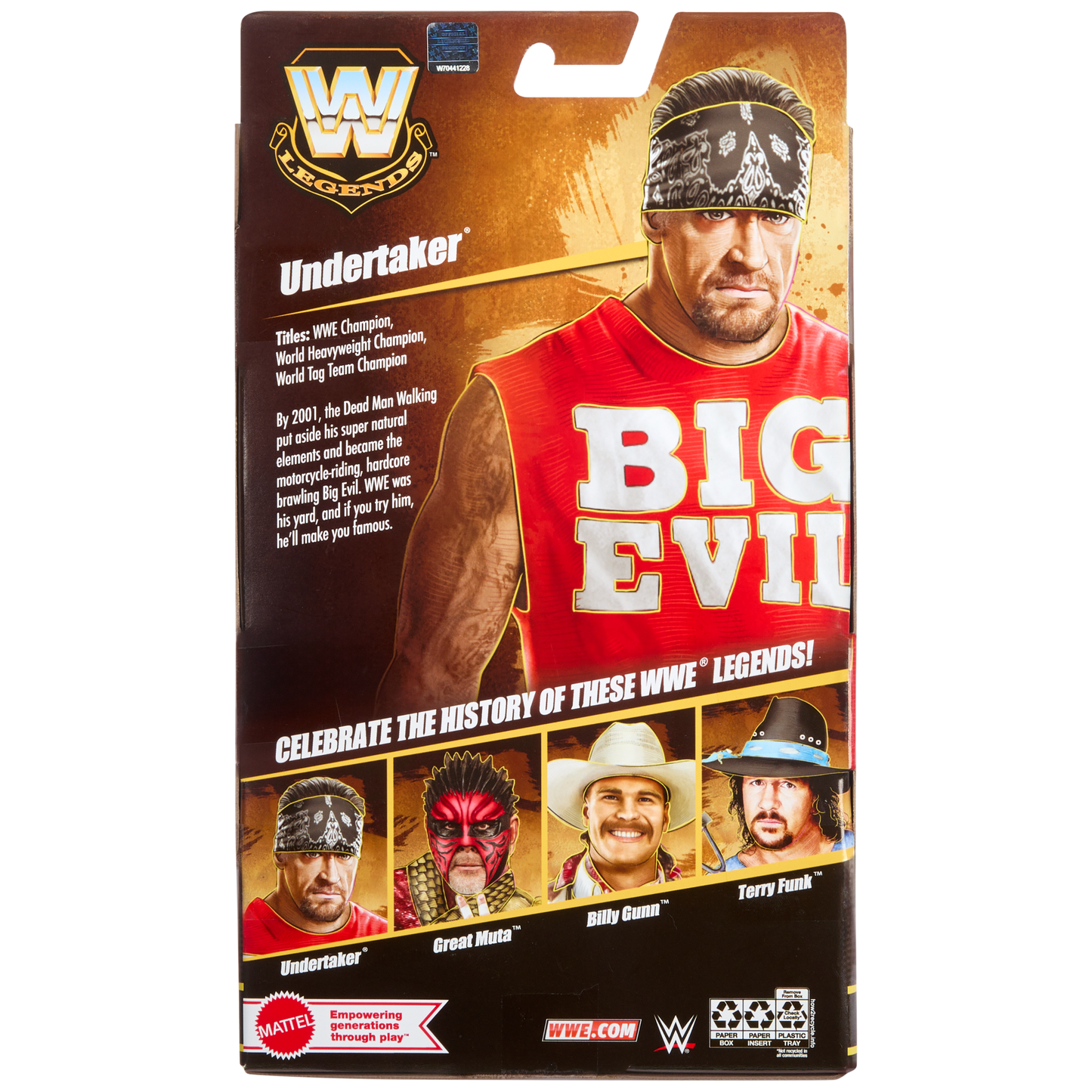 2025 WWE Mattel Elite Collection Legends Series 27 Undertaker