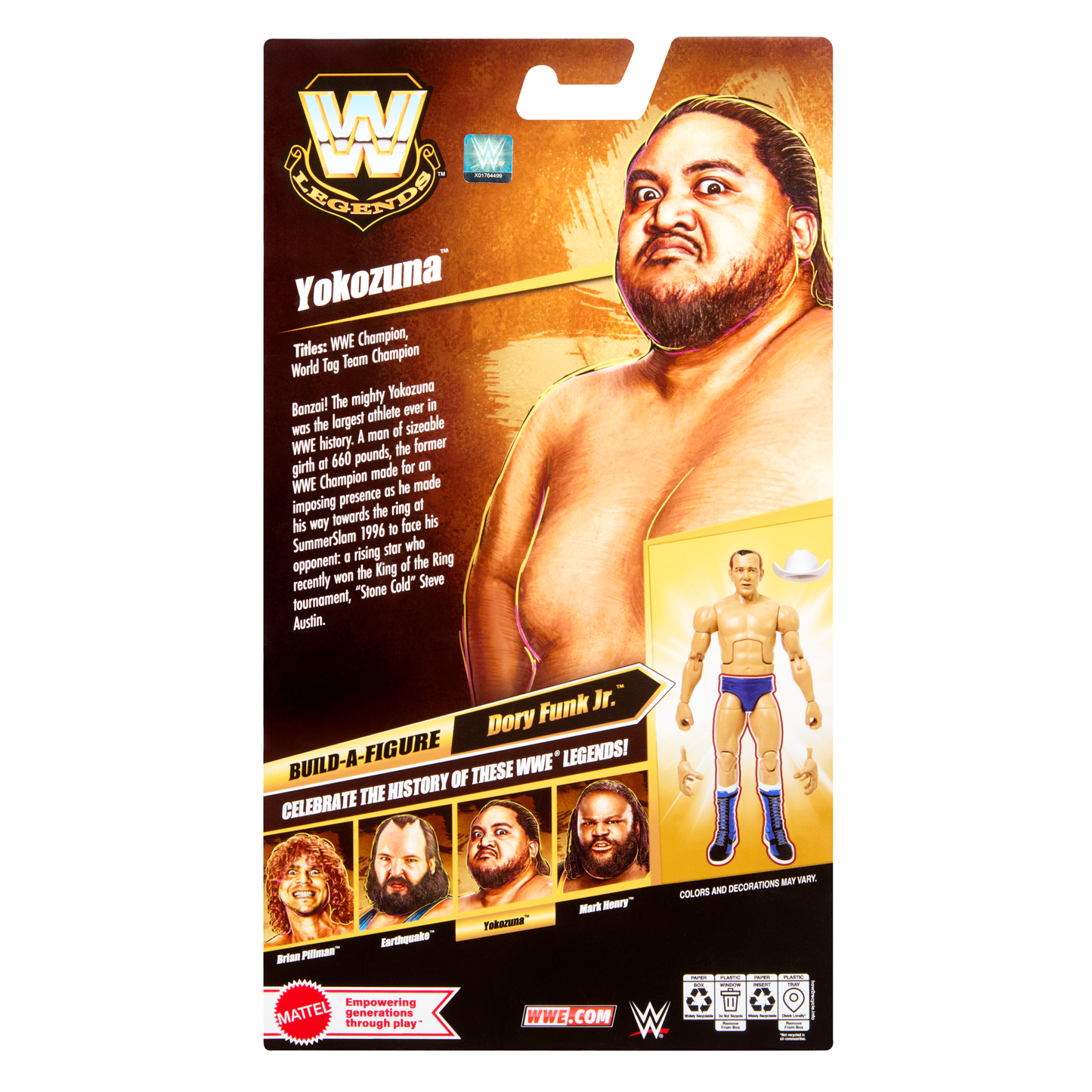 2026 WWE Mattel Elite Collection Legends Series 32 Yokozuna