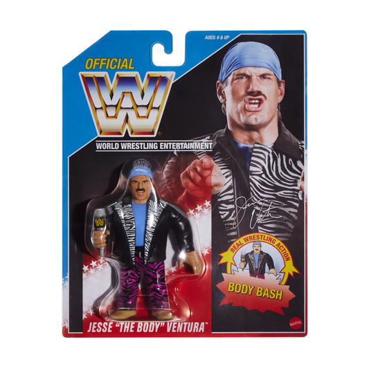 2025 WWE Mattel Ringside Exclusive Retro Series 1 Jesse "The Body" Ventura