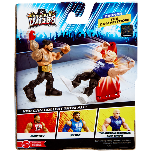 2025 WWE Mattel Knuckle Crunchers Series 5 Roman Reigns