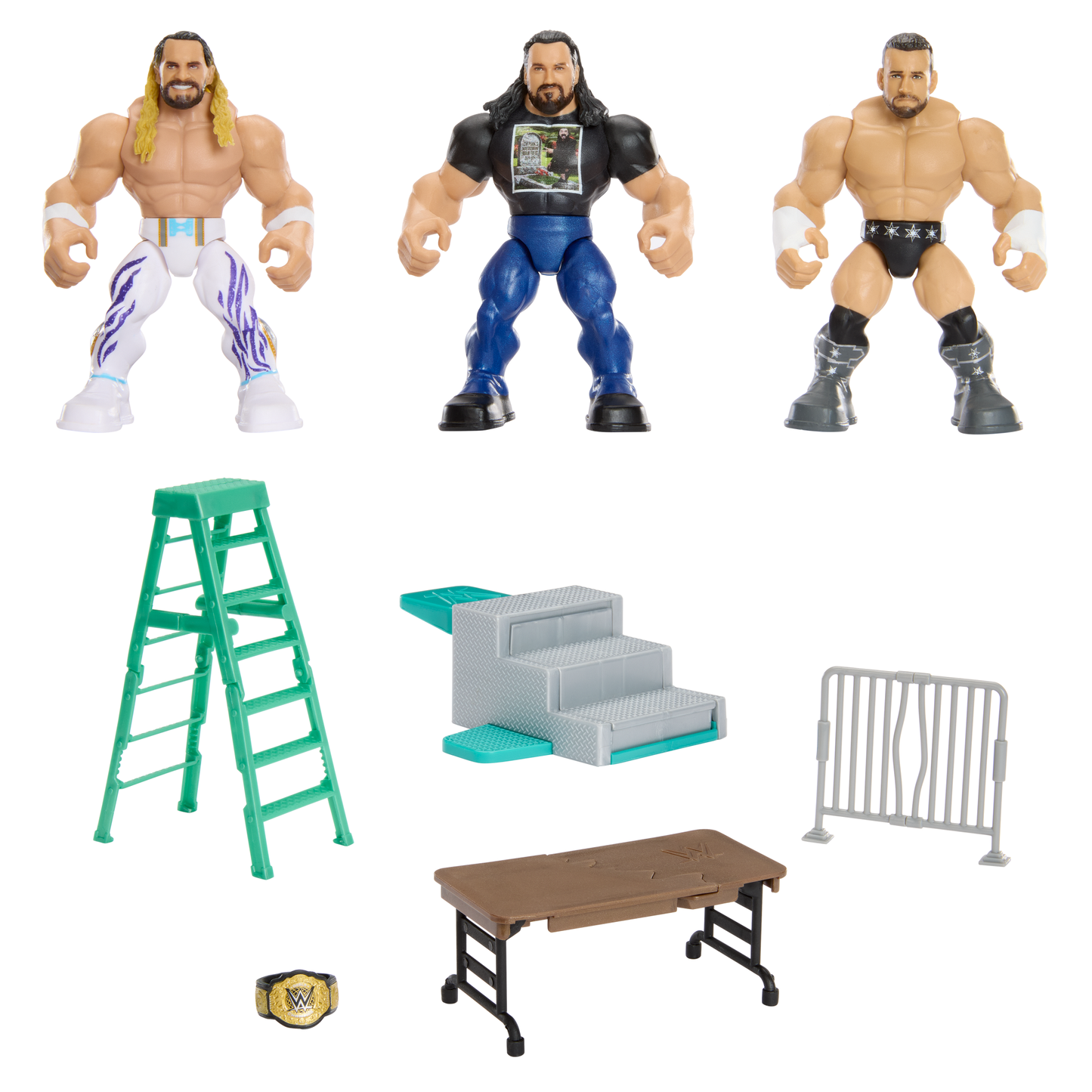 2026 WWE Mattel Knuckle Crunchers WrestleMania 3-Pack [Exclusive]