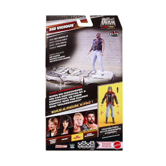 2026 WWE Mattel Elite Collection Monday Night War Series 10 Sid Vicious