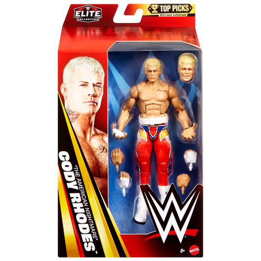 2025 WWE Mattel Elite Collection Top Picks Cody Rhodes