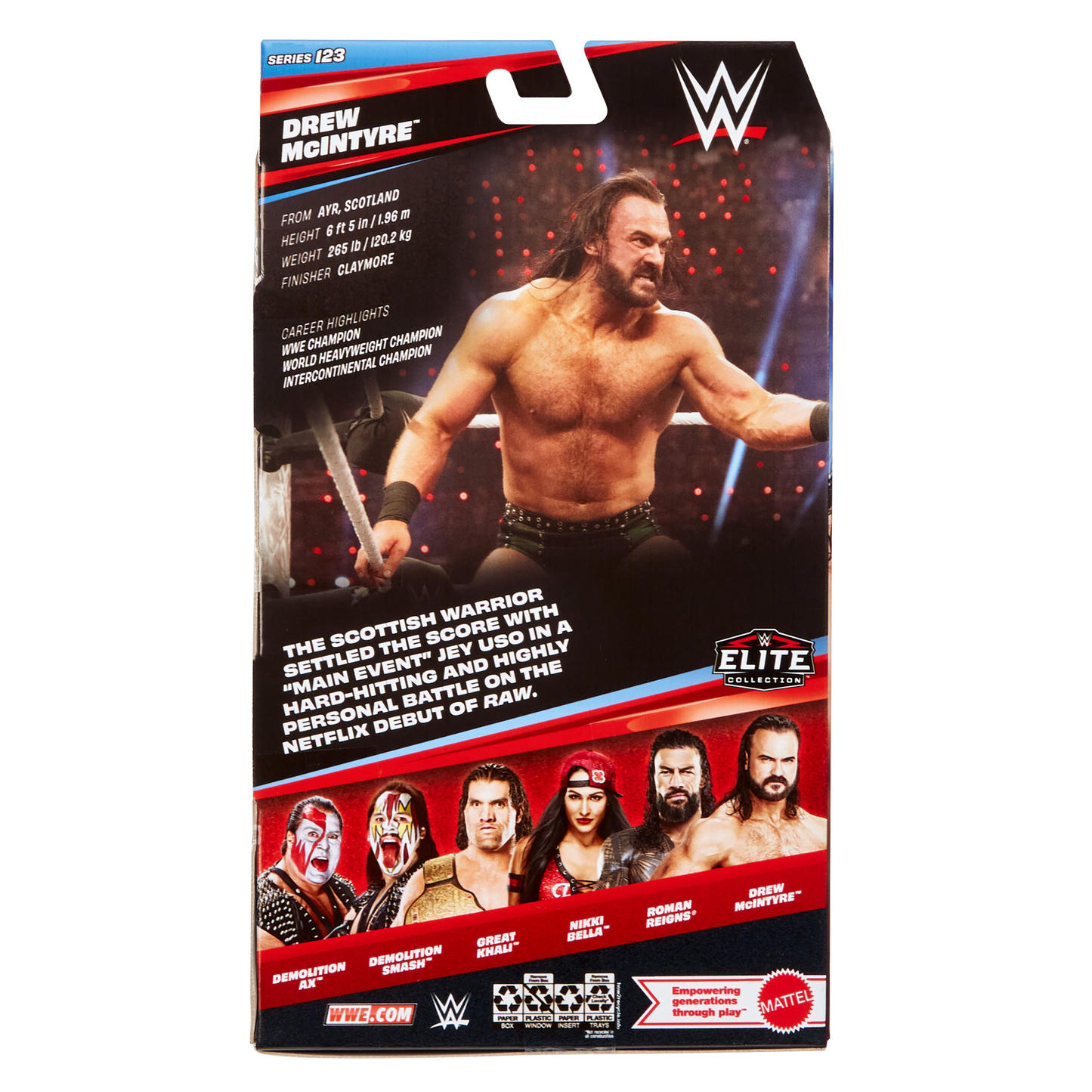 2026 WWE Mattel Elite Collection Series 123 Drew McIntyre