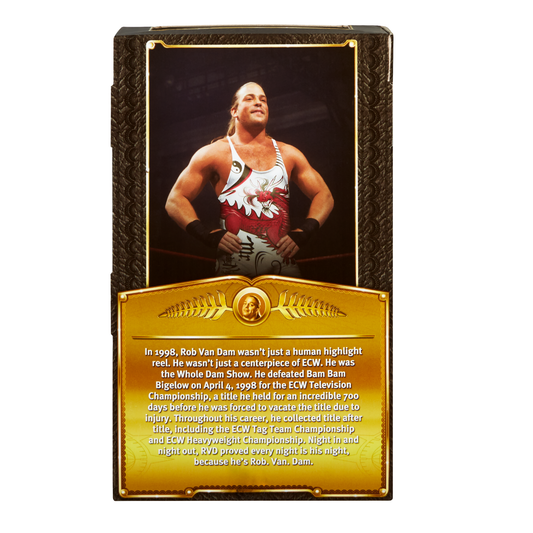 2024 WWE Mattel Elite Collection Ringside Exclusive Defining Moments Rob Van Dam