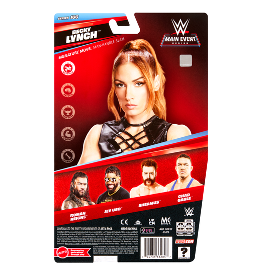 2026 WWE Mattel Main Event Series 166 Becky Lynch