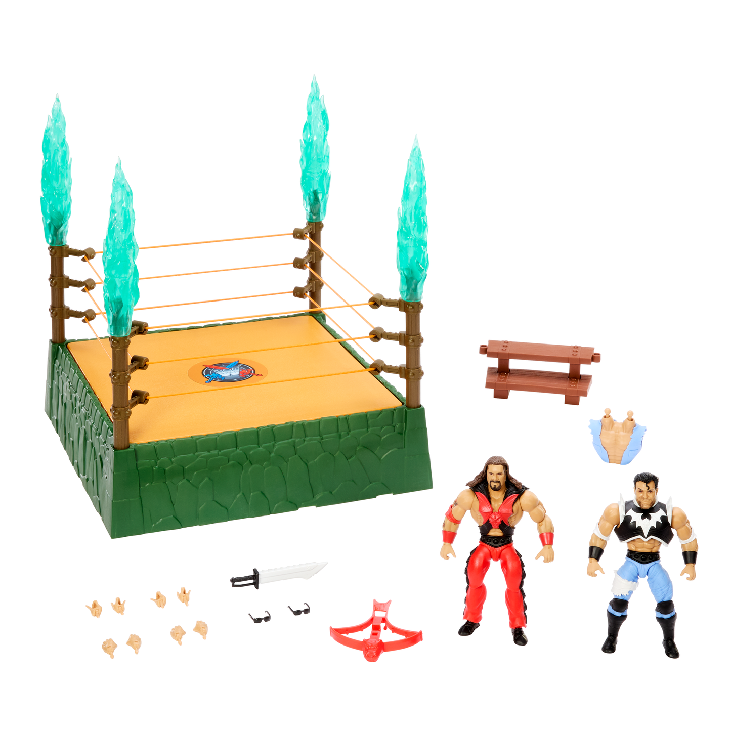2026 Mattel Masters of the WWE Universe Fright Zone Ring [Exclusive]