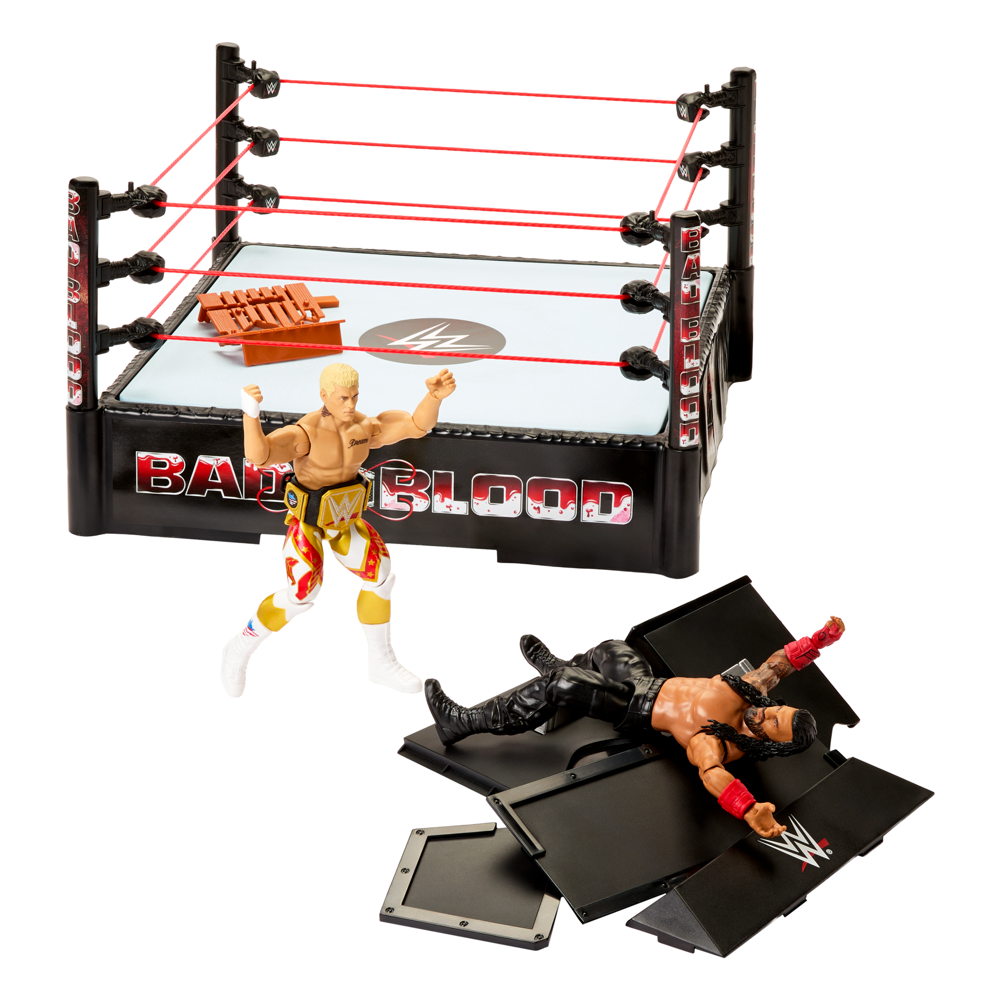 2026 WWE Mattel Main Event Main Event Mayhem Playset [With 