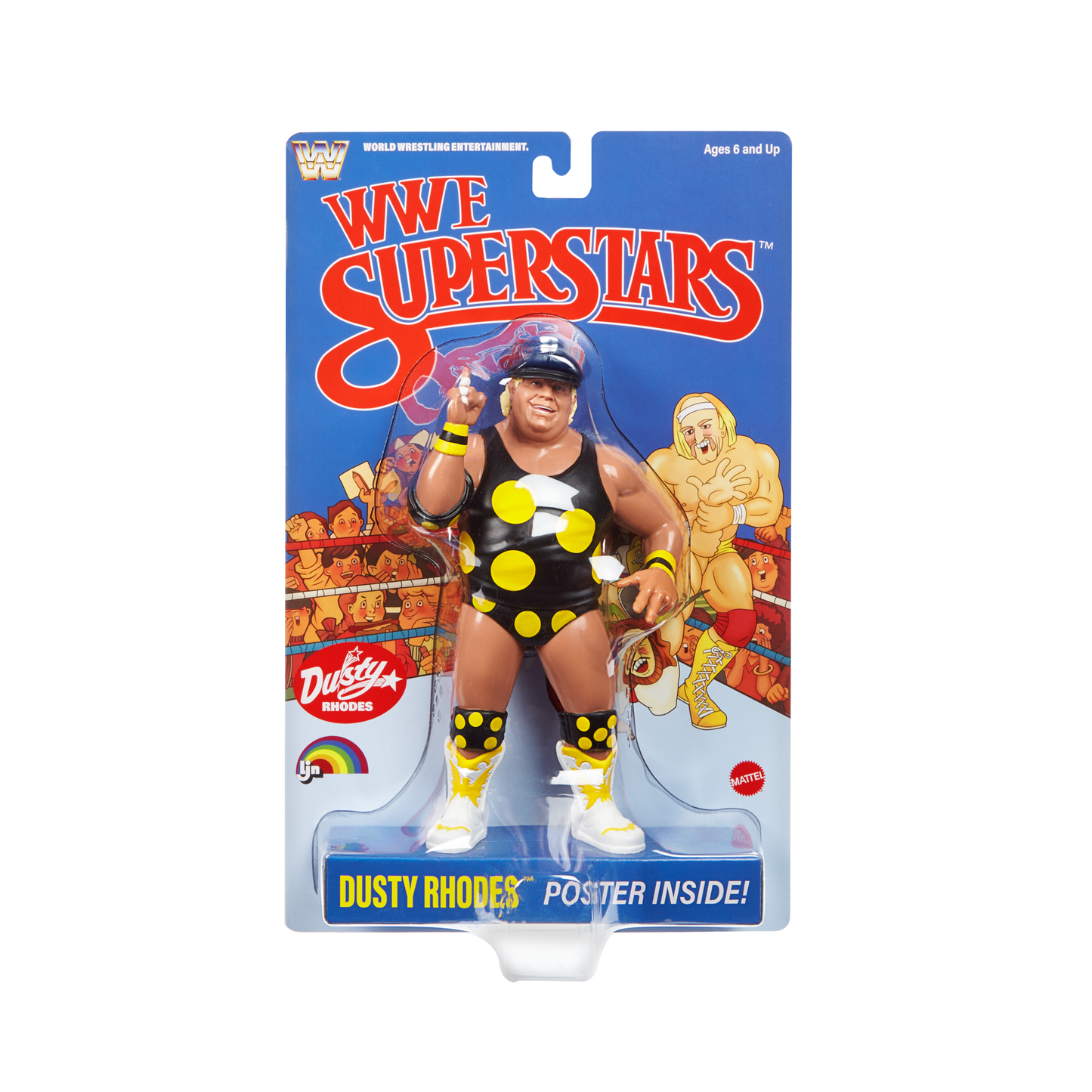 2025 Mattel LJN WWE Superstars Series 1 Dusty Rhodes [Exclusive]