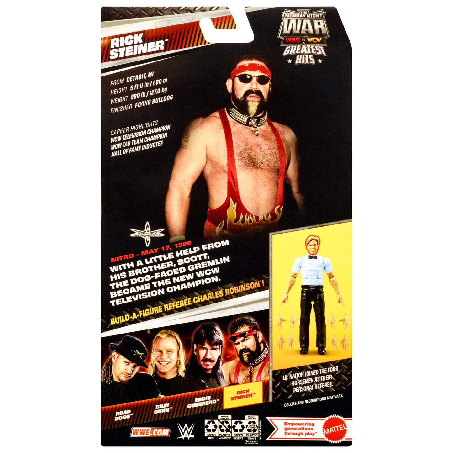 2026 WWE Mattel Elite Collection Monday Night War Greatest Hits Series 3 Rick Steiner