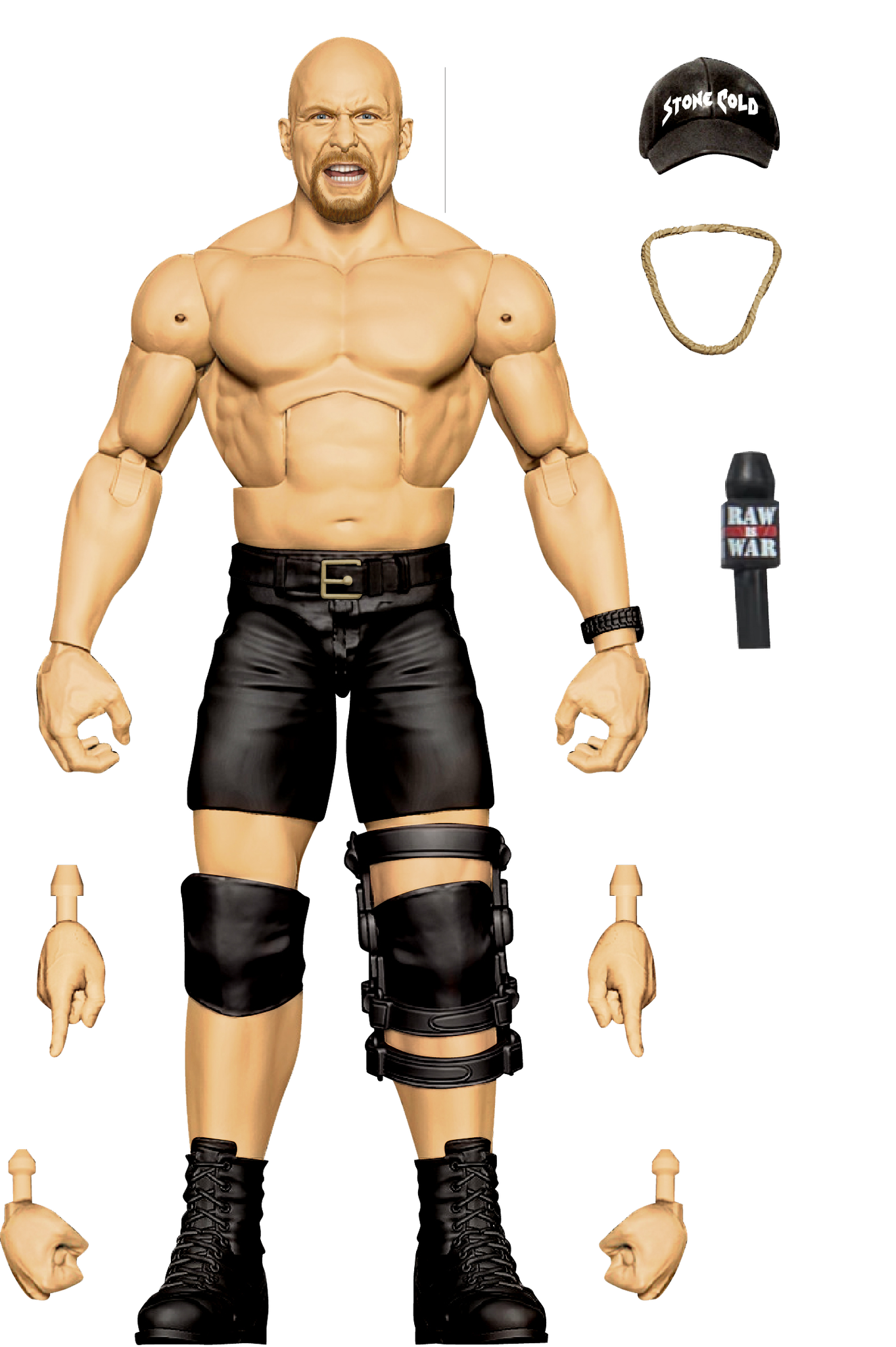 2025 WWE Mattel Elite Collection Series 122 "Stone Cold" Steve Austin